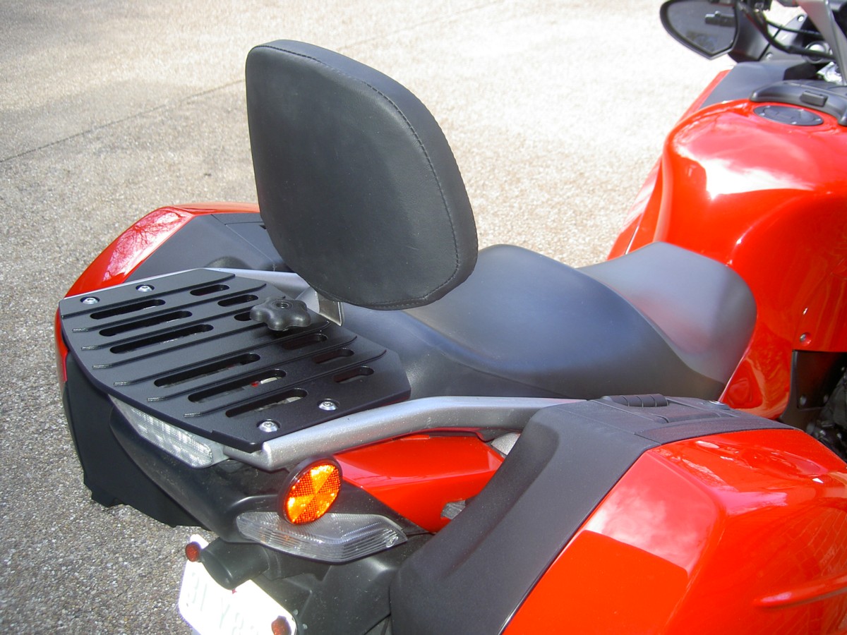 Kawasaki Concours 1400 Stealth Backrest Gallery from Pirates' Lair 828.